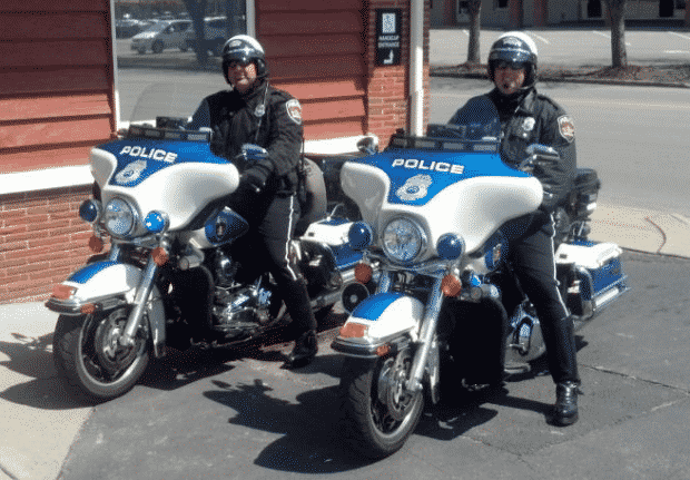 best reasons to become a cop - Cops on motorcycles on patrol