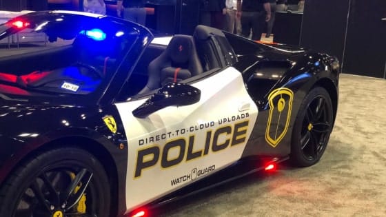Amazing Police Car - American Police Officers Alliance at IACP 2018