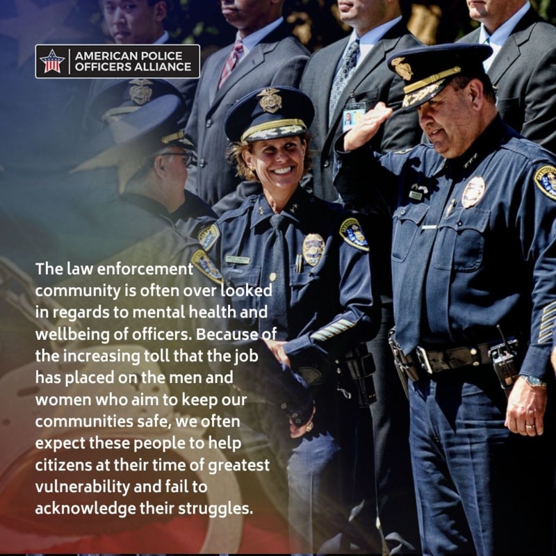 American Police Officers Alliance - Mental Health and Wellbeing of Police Officers internal image
