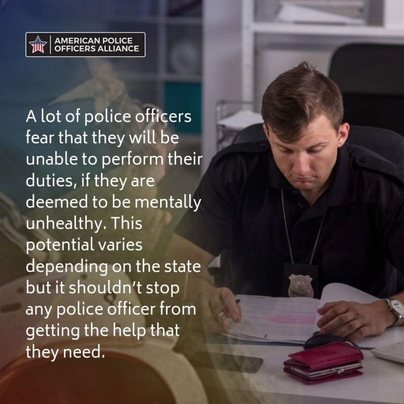 American Police Officers Alliance - mental health statistics - internal image