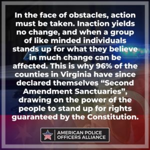 second amendment sanctuary - American Police Officers Alliance