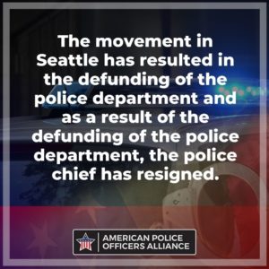 Seattle Police Chief Resigns - American Police Officers Alliance