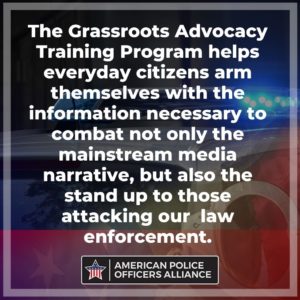 Grassroots Advocacy Training Program - American Police Officers Alliance