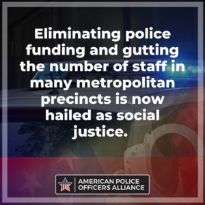 States that will stand up and fund police if Cities defund - American Police Officers Alliance