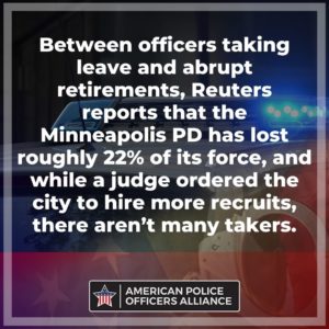 Police Back Off Minneapolis - American Police Officers Alliance