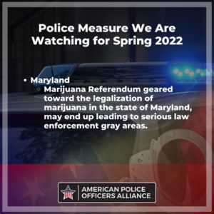 Police Measures Spring 2022 - American Police Officers Alliance