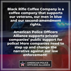 Black Rifle Coffee Company - American Police Officers Alliance
