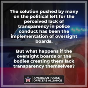 Oversight Board in Wyoming FAILS - American Police Officers Alliance