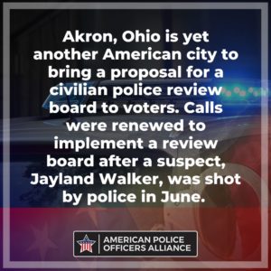 Police Review Board in Akron OH - American Police Officers Alliance