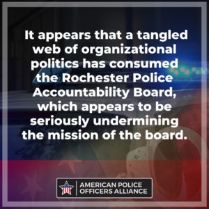 Drama at the Rochester Police Accountability Board - American Police Officers Alliance