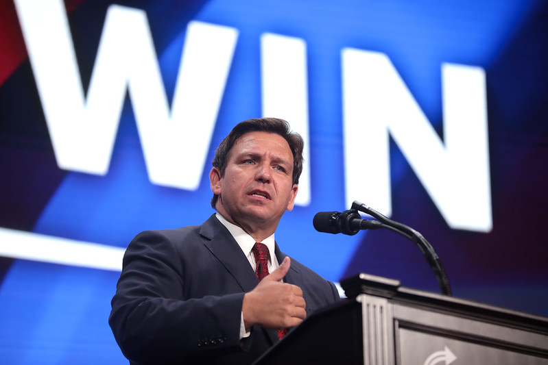 Ron DeSantis won in the 2022 Midterms Elections for Florida Governor