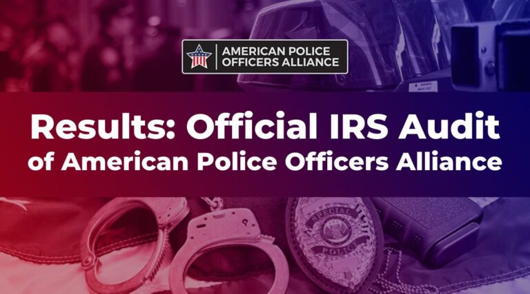 Results: Official IRS Audit of American Police Officers Alliance