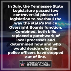 New Tennessee law changes police oversight board, ignites restructure plans in Nashville