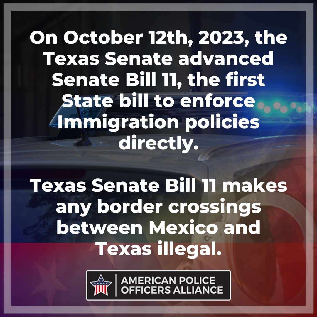 Texas Senate Bill 11 Passed – Now Illegal Border Crossings Are A State ...